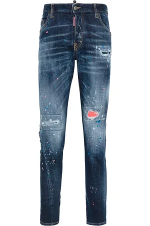 Dsquared2 Sexy Twist straight-leg distressed jeans