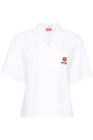 Kenzo Boke Flower cropped shirt