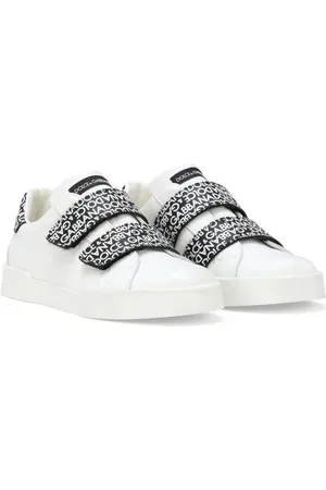 Dolce & Gabbana Logo-print leather sneakers