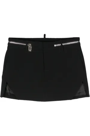 Dsquared2 Icon Zipped mini skirt