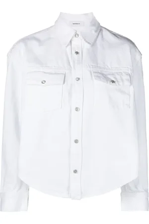 WARDROBE.NYC Cropped denim jacket