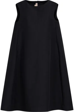 Marni Flared cotton midi dress