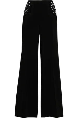 Stella McCartney Broderie-anglaise tailored trousers