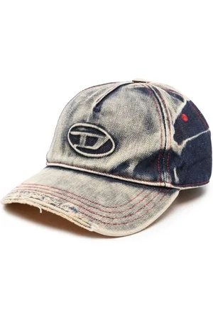 Diesel C-Seymon distressed denim cap