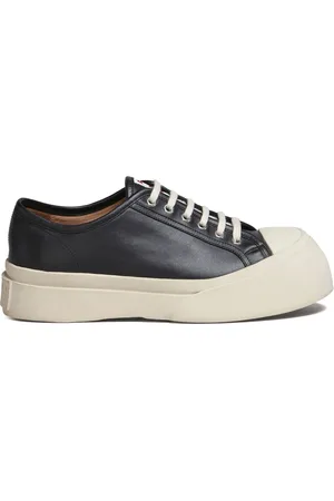 Marni Pablo leather flatform sneakers