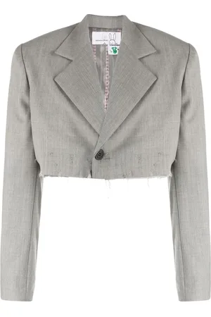 Natasha Zinko Peak-lapels cropped blazer
