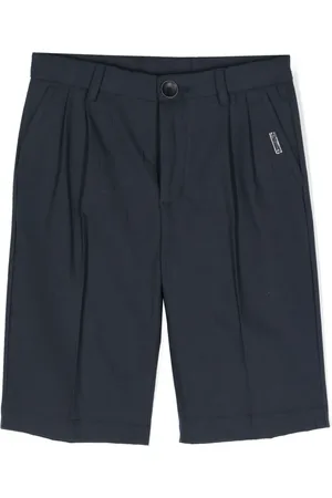 MONNALISA Ribbed cotton shorts