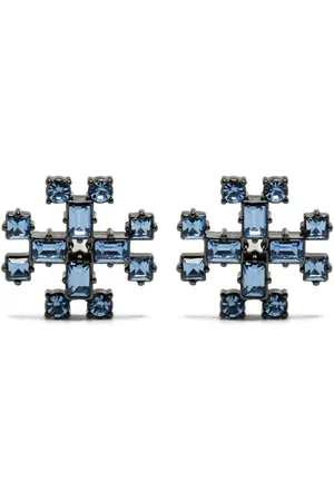 Tory Burch Crystal-embellished stud earring