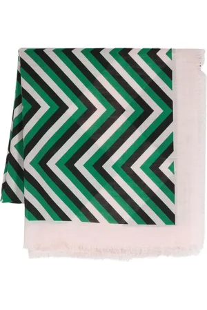 Salvatore Ferragamo Zigzag-print silk scarf