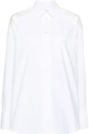J.W.Anderson Panelled cotton-poplin shirt