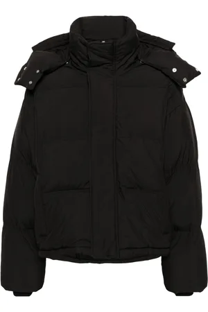 Ami Logo-appliqué puffer jacket