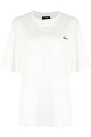 We11 Done Logo-embroidered cotton T-shirt