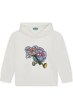 Kenzo Graphic-print cotton hoodie