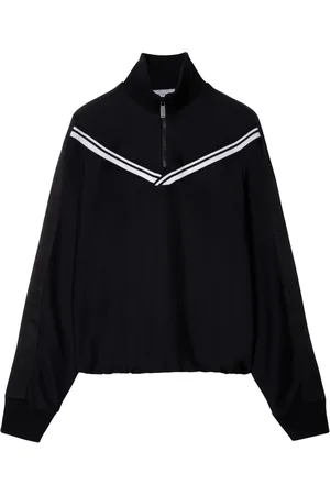 OFF-WHITE Logo-band ribbed track jacket
