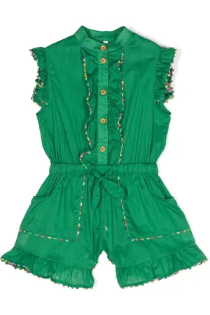 ZIMMERMANN Ruffle-detailed playsuit