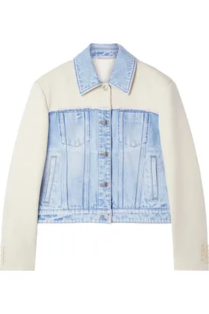 Stella McCartney Two-tone panelled denim jacket