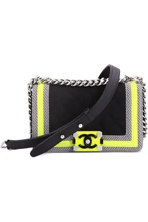 CHANEL 2016 small Fluo Boy shoulder bag