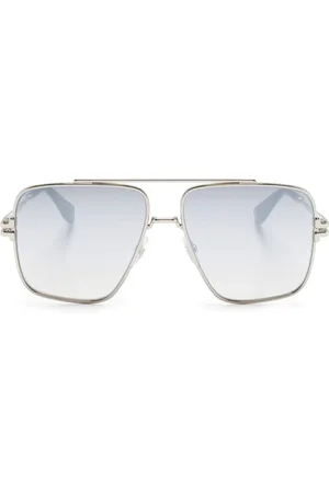 Marc Jacobs Navigator-frame mirrored-lenses sunglasses