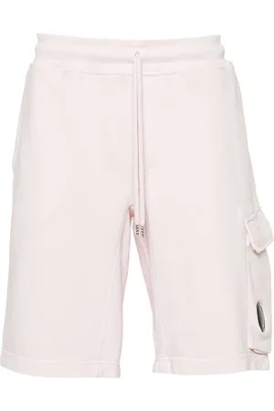 C.P. Company Lens-detail cotton shorts