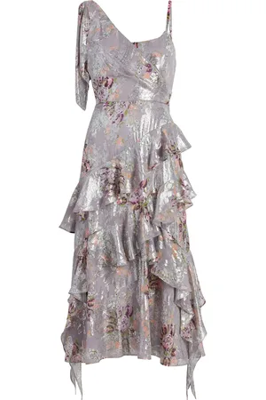 Cinq A Sept Trevor floral-print ruffled dress