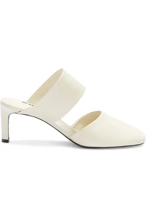 Jil Sander Almond-toe leather mules