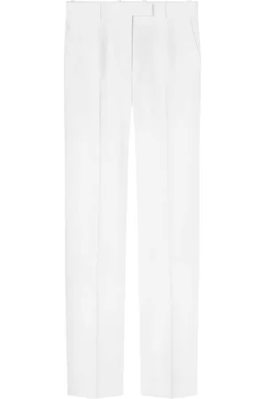 VERSACE High-waist straight-leg trousers