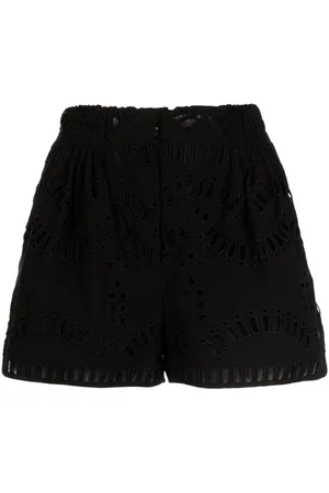 CHARO RUIZ IBIZA Palok embroidered shorts