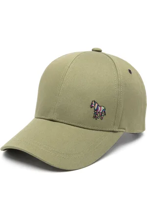 Paul Smith Zebra-motif cotton cap