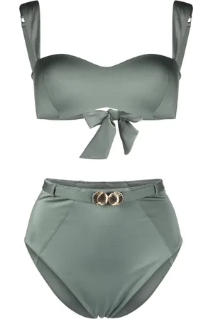 Noire Swimwear Seashell-charm bikini set