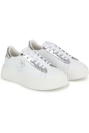 Karl Lagerfeld Choupette leather low-top sneakers