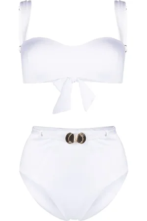 Noire Swimwear Seashell bandeau bikini