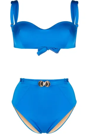 Noire Swimwear Seashell bandeau bikini set
