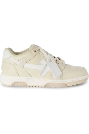 OFF-WHITE Out Of Office leather sneakers
