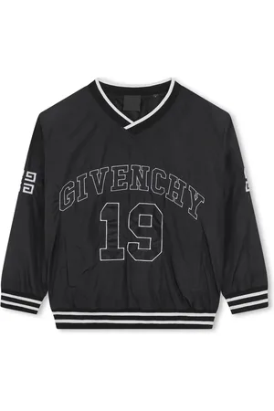 Givenchy Logo-embroidered V-neck sweatshirt
