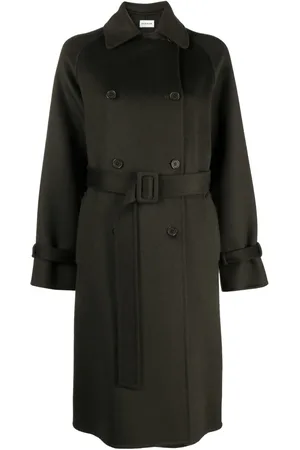 P.A.R.O.S.H. Double-breasted belted coat