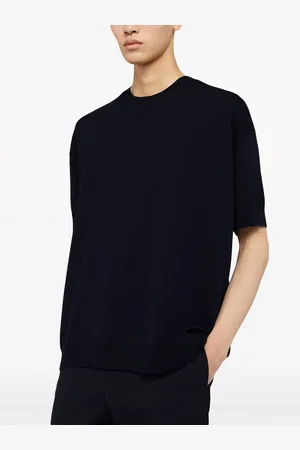 Jil Sander Round-neck wool T-shirt