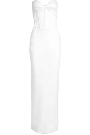 Retrofete Luna strapless maxi dress