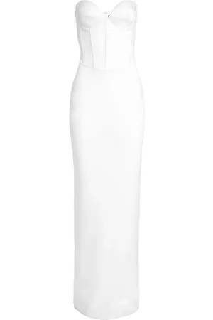 Retrofete Luna strapless maxi dress