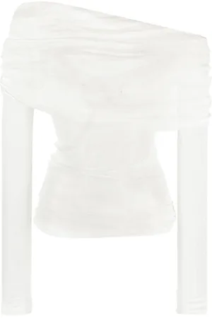 CHRISTOPHER ESBER Veiled silk top