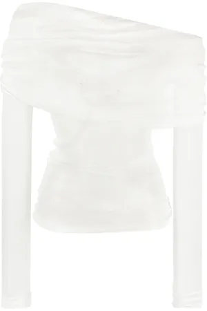 CHRISTOPHER ESBER Veiled silk top