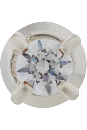 E.M. Embellished stone earring