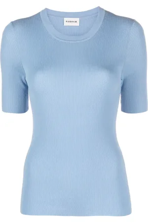 P.A.R.O.S.H. Ribbed cotton-blend top