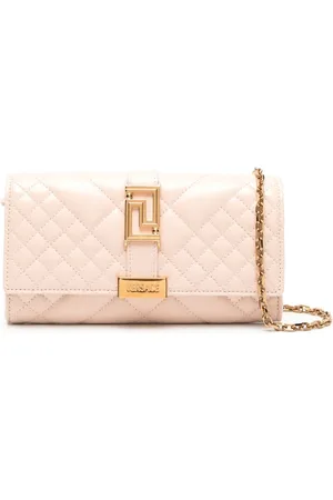 VERSACE Greca Goddess matelassé clutch bag