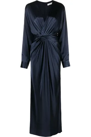 CHRISTOPHER ESBER Triquetra Twist silk maxi dress