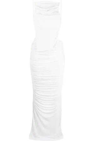 CHRISTOPHER ESBER Illusions draped maxi dress