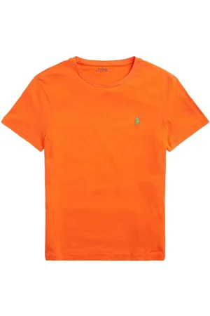 Orange t outlet shirt for men