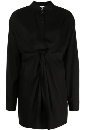 ROSETTA GETTY Gathered long-sleeve shirt