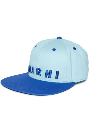 Marni Logo-embroidered cotton cap