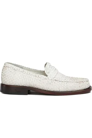 Marni Interwoven-design leather loafers