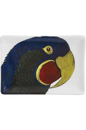 FORNASETTI Pappagallo porcelain ashtray